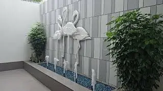 M k construction  kasket water body new it's too beautiful. Swan artificial  containt it's too good