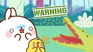 MOLANG'S DANGEROUS VACATIONS 🐊🌴 | Animals, Jungle and Adventures