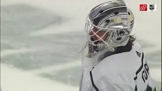 Phoenix Copley gets his first win as an LA King in his debut.