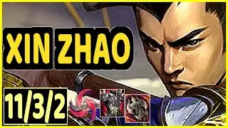XIN ZHAO VS OLAF - 11/3/2 KDA TOP GAMEPLAY