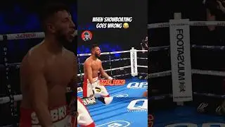 when showboating in #boxing goes #wrong 😂 | #boxingmemes #funny #fail #knockout