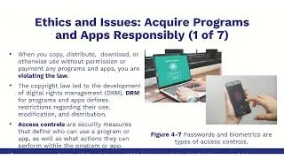 Computers and their uses: Programs and Apps: Using Apps for Productivity, Graphics, and Security