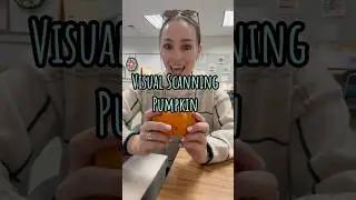 Fun Fall scanning activity to build letter recognition and writing.. with a pumpkin 🎃 #kindergarten
