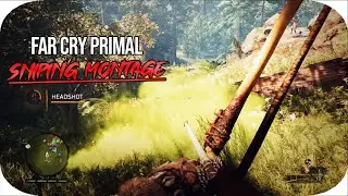 Far cry primal Sniping montages with bow & arrow & clubs!!! Far cry highlights!!!