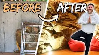 Building Artificial Rock Walls at the Largest Spa in North America | Nordik Spa Sauna & Yoga Studio
