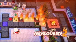 Worst Chefs Ever Struggle On Overcooked 2
