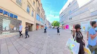 Beautiful City Walk &ndash; Wiesbaden Center & Der Warme Damm Park #citywalk #wiesbaden