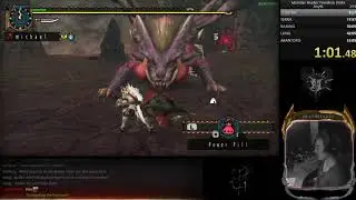 MHFU Hellish Yard Solo Heroics by Deathstarke (Teostra Terra Rajang Lunastra Akantor)