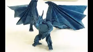 Origami - dragon (tutorial)