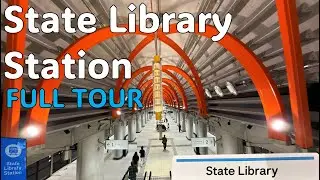 State Library Station FULL TOUR - Metro Tunnel