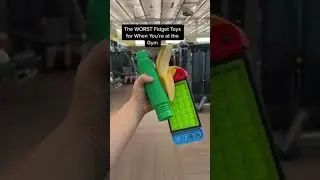 The WORST Fidget Toys for the Gym 🏋️&zwj;♀️ | Mrs. Bench #shorts