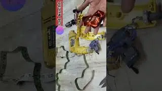 drill machine field coil change how to drill machine drill machine ka field coil change kese kare