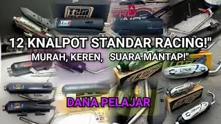 12 Knalpot Standar Racing Terbaik untuk Pelajar! Suara Mantap, Harga Bersahabat!