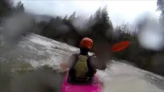 Middle Middle Snoqualmie River with Jackson Kayak Levator Mount