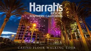 WALKING TOUR of HARRAH'S RINCON CASINO in FUNNER California