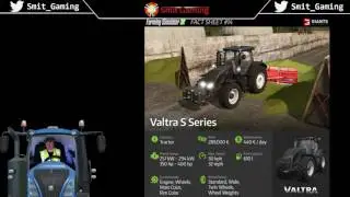 Farming Simulator 17 - fact sheet #14 Valtra S Series and Holaras MES 500