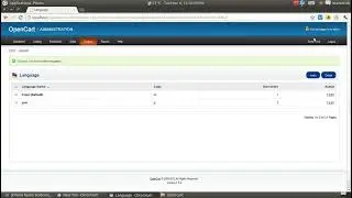 Install Language (Greek) in open cart