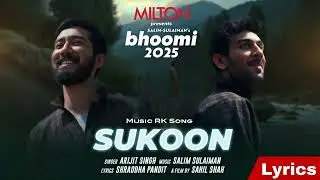 Sukoon (  Arijit Singh ) Salim Sulaiman | Shraddha Pandit | Bhoomi 2025 | New Hindi Song