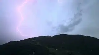 Lightning Bolzano ⚡️🌩️⛈️ #lightning #blitze #fulmini #bozen #bolzano #weather #wetter #tempo 