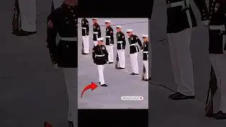 What does the U.S. Marine Corps Silent Drill Platoon Fail Mean ! #military #arlington #guard