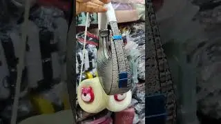Crocodile Material Unique Handbag