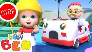 Wheels on the Ambulance | Boo Boo Song + More Kids Songs | BenBen Nursery Rhymes