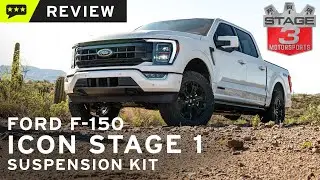 Обзор подвески ICON 1-го уровня Lift Off-Road | Ford F-150 2021+