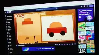 aku bermain Chigiri: Paper Puzzle di crazygames.com pakai pc ayahku