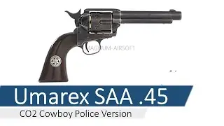 Umarex SAA 45 Co2 6mm Version Metal Antique Black