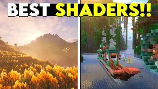 Top 4 Best Shaders for Minecraft PE 1.21 | Low-End & High-End Device Shaders 🤩