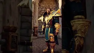 World Of Warcraft Paladin AI remaster #worldofwarcraft #wow #ai #remastered