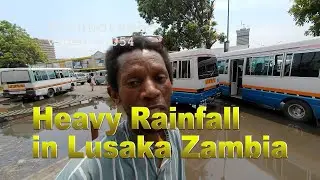 Heavy Rainfall in Lusaka, Zambia - Video # 354