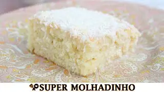 BOLO TOALHA FELPUDA ou BOLO GELADO DE COCO - RECEITAS QUE AMO