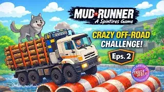 MudRunner Extreme Towing Challenge on Heavy Terrain #2