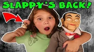 Slappy's Back! We Mailed Slappy To David's TV | Is Slappy The Doll Maker?