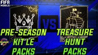 FIFA MOBILE!! PACK BATTLE | 50 PIRATE SHIP V 50 PRE SEASON KIT PACKS !