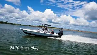 2018 Blue Wave Pure Bay 2400 Suzuki 350 Dual Prop 68 MPH