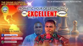 PHL | THE EXCELLENT SPIRIT | MONDAY 24TH NOV 2025