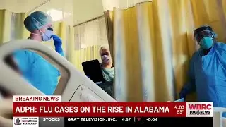 ADPH: Flu cases on the rise in Alabama