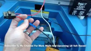 EASY - How To Modify 12 Volt Power Wheels To 18 Volts.  Jeep Hurricane 18 Volt Upgrade