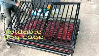 foldable dog cage #nut bolt cage #petlover