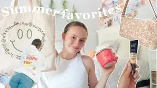 my 2021 summer favorites!! products, clothing, small YouTubers, podcasts, songs, + more