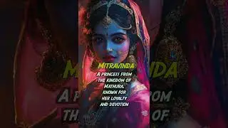 Lord Krishna's wives | Radha? | secret revealed| 😱 #krishna #mahabharat #hindu #history