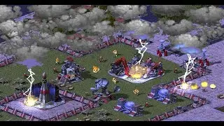 Red Alert 2 DIY Map | 1v7 Extreme AI | Nuclear Nightmare