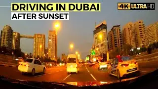 DRIVING IN DUBAI AFTER SUNSET