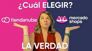 ➡️ Tiendanube VS Mercado Shops ⬅️  📲¿Qué Tienda ONLINE es Mejor para VENDER Online? 🛍