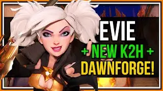 Evie With the NEW Kill to Heal is INSANE! - Paladins Evie Gameplay