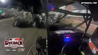 ONBOARD: Jett Barnes Restricted Feature Win at the KKM Giveback Classic at Port City | 10.23.21