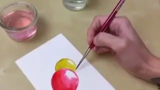 #letterattack Lettering Lessons - Aquarellieren mit Tombow Brush Pens und Wasser
