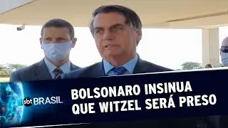 Bolsonaro sugere que Wilson Witzel pode ser preso em breve | SBT Brasil (03/06/20)
